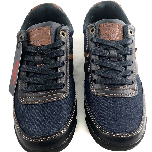 LEVI’S TUSTIN DENIM NAVY / TAN SIZE 8M NWT - Picture 5 of 8